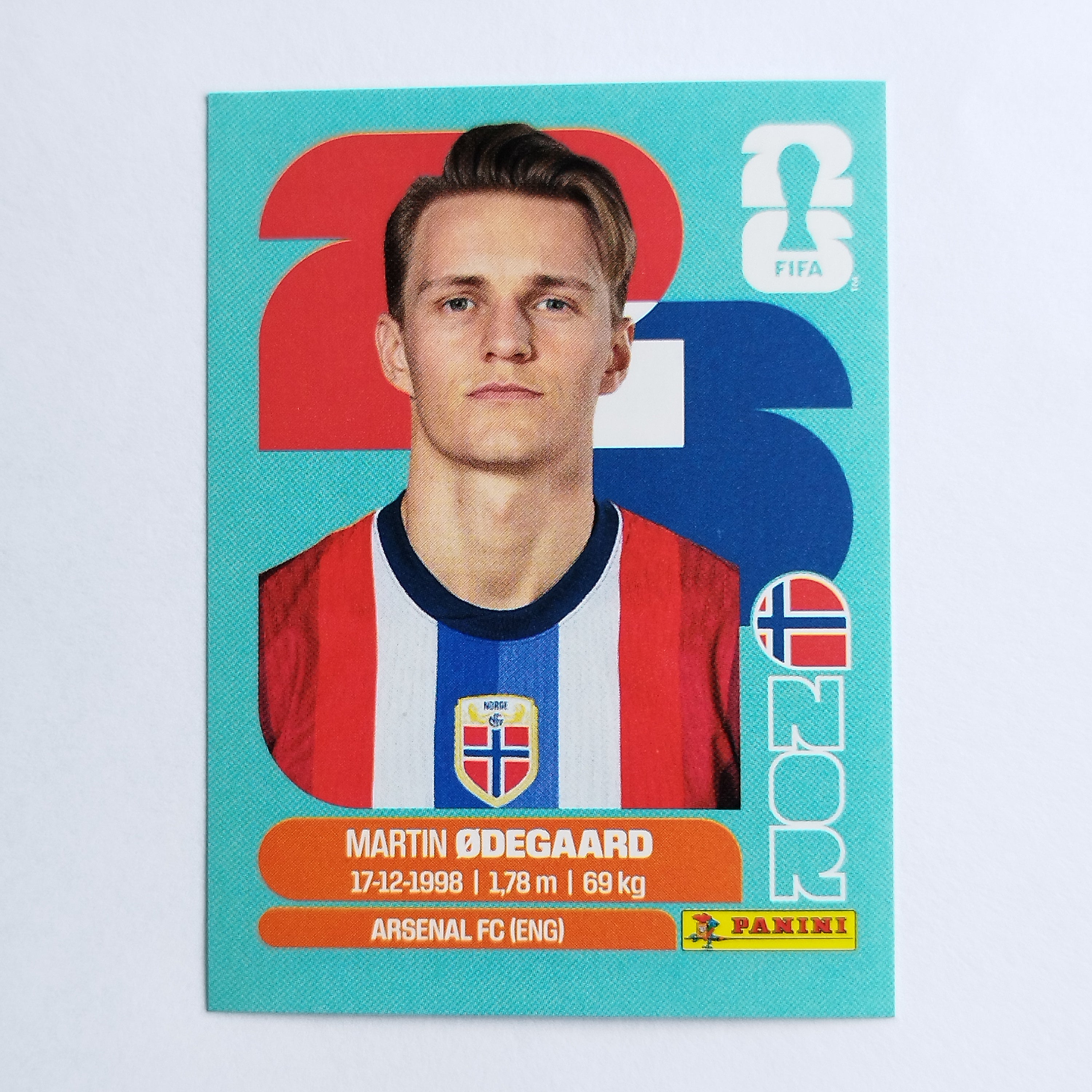 NOR 10 Martin Ødegaard