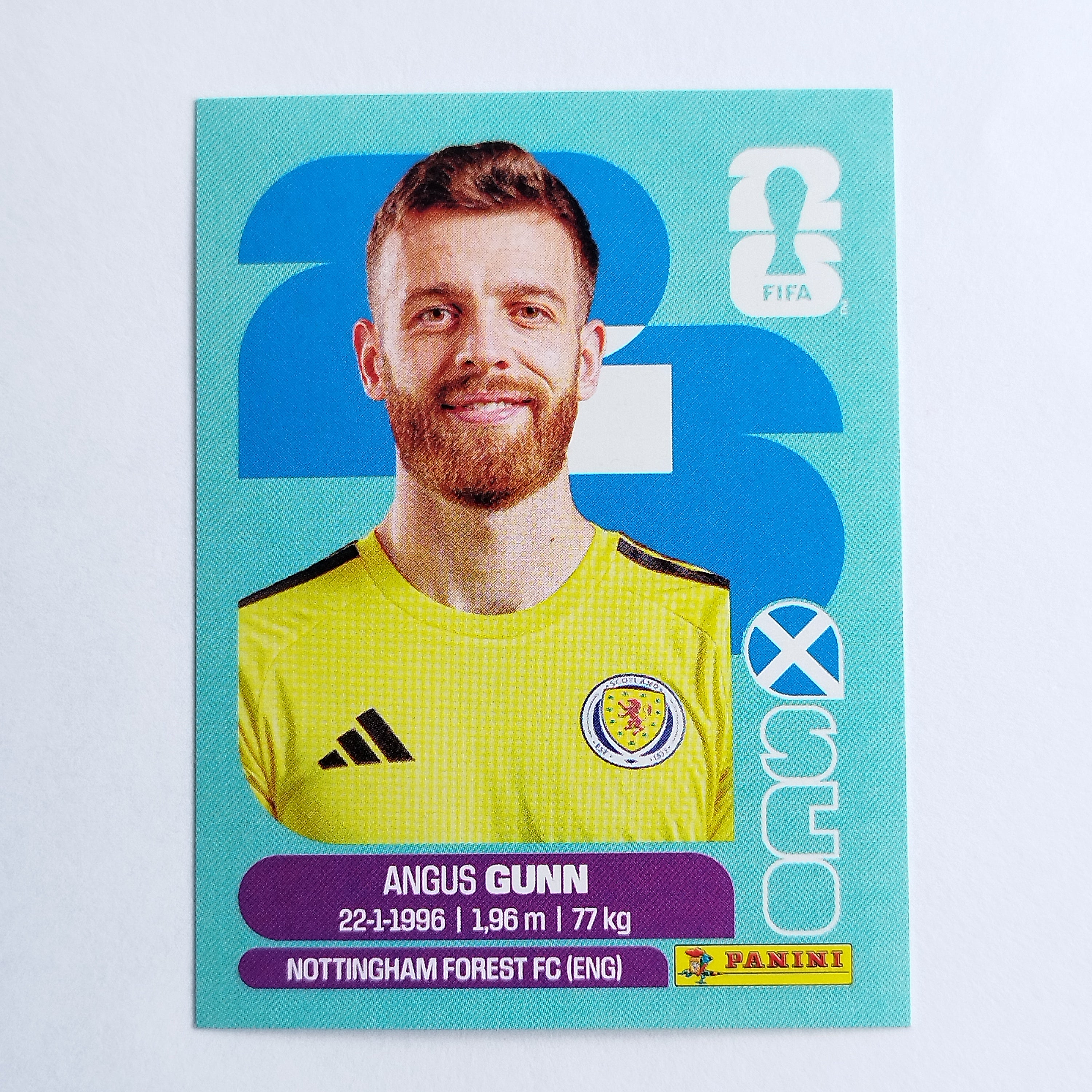 SCO 2 Angus Gunn