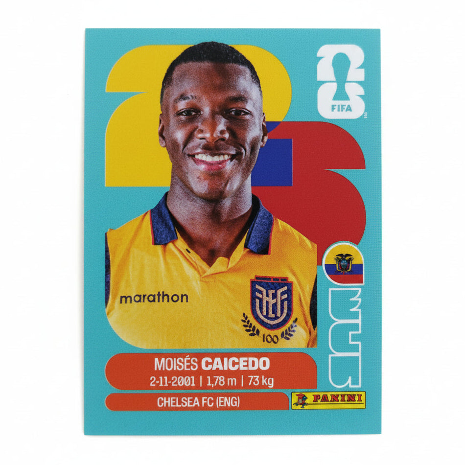 ECU 9 Moisés Caicedo