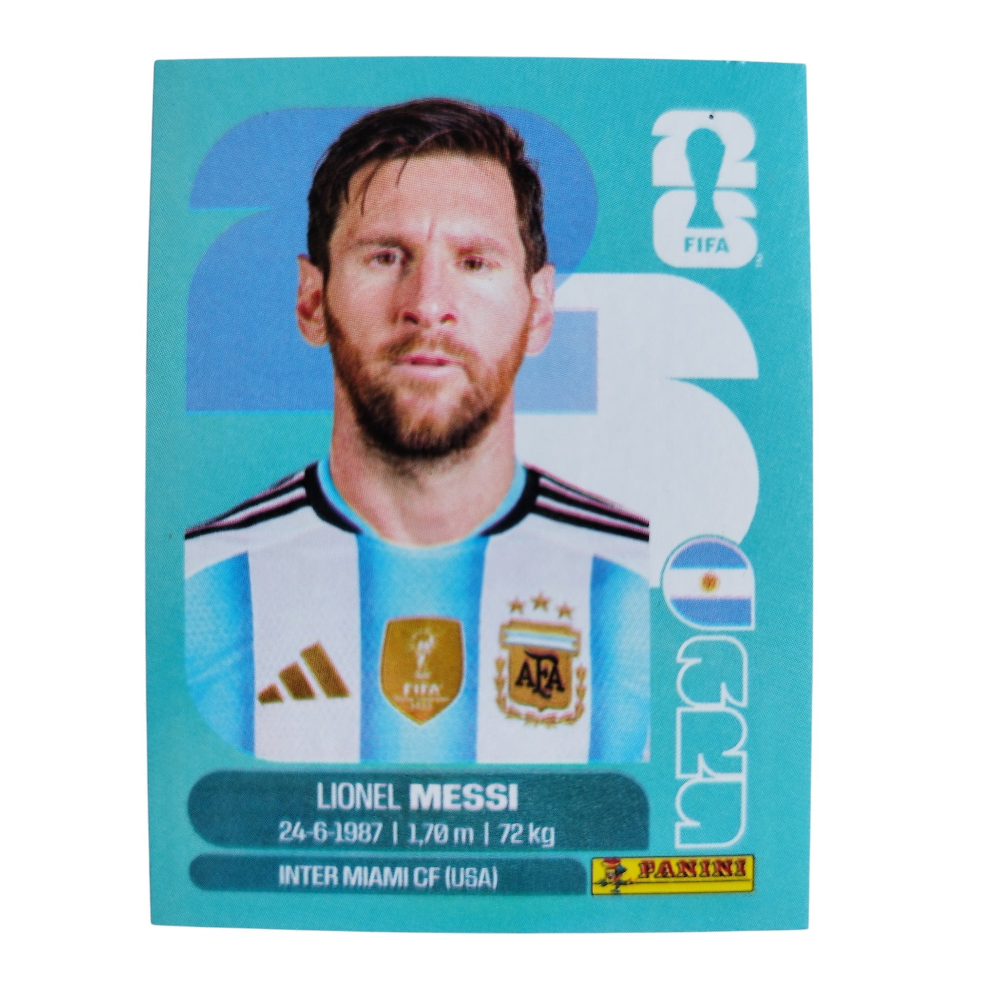 ARG 17 Lionel Messi