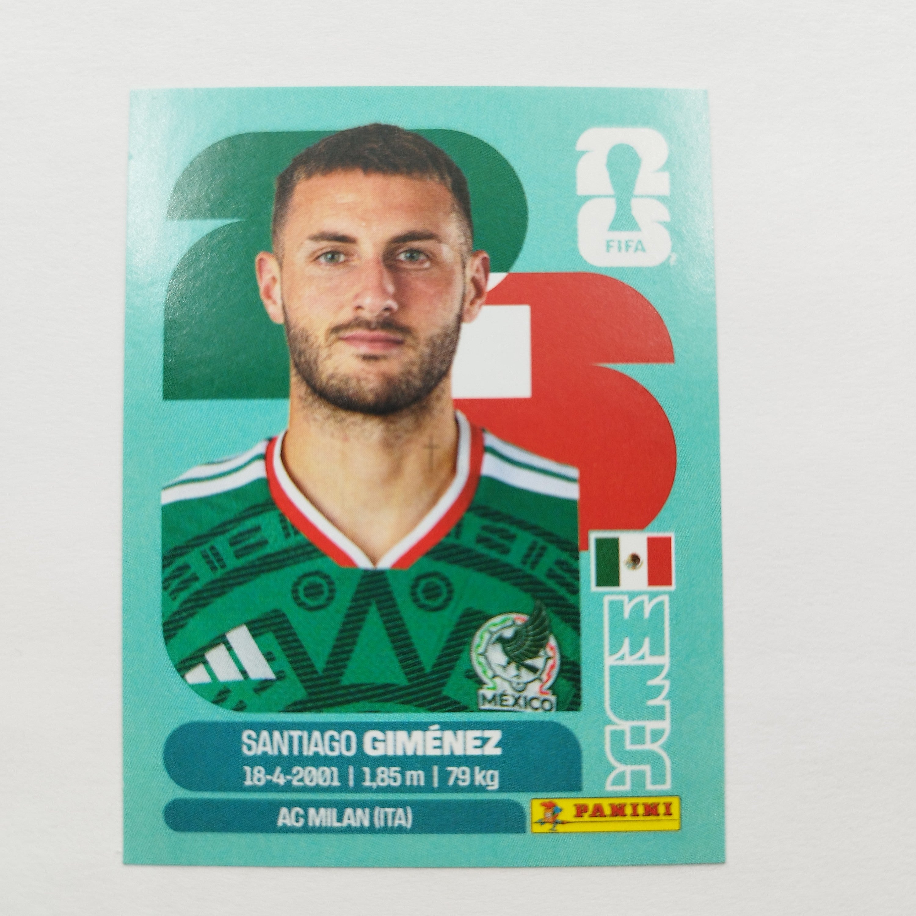 MEX 16 Santiago Giménez México