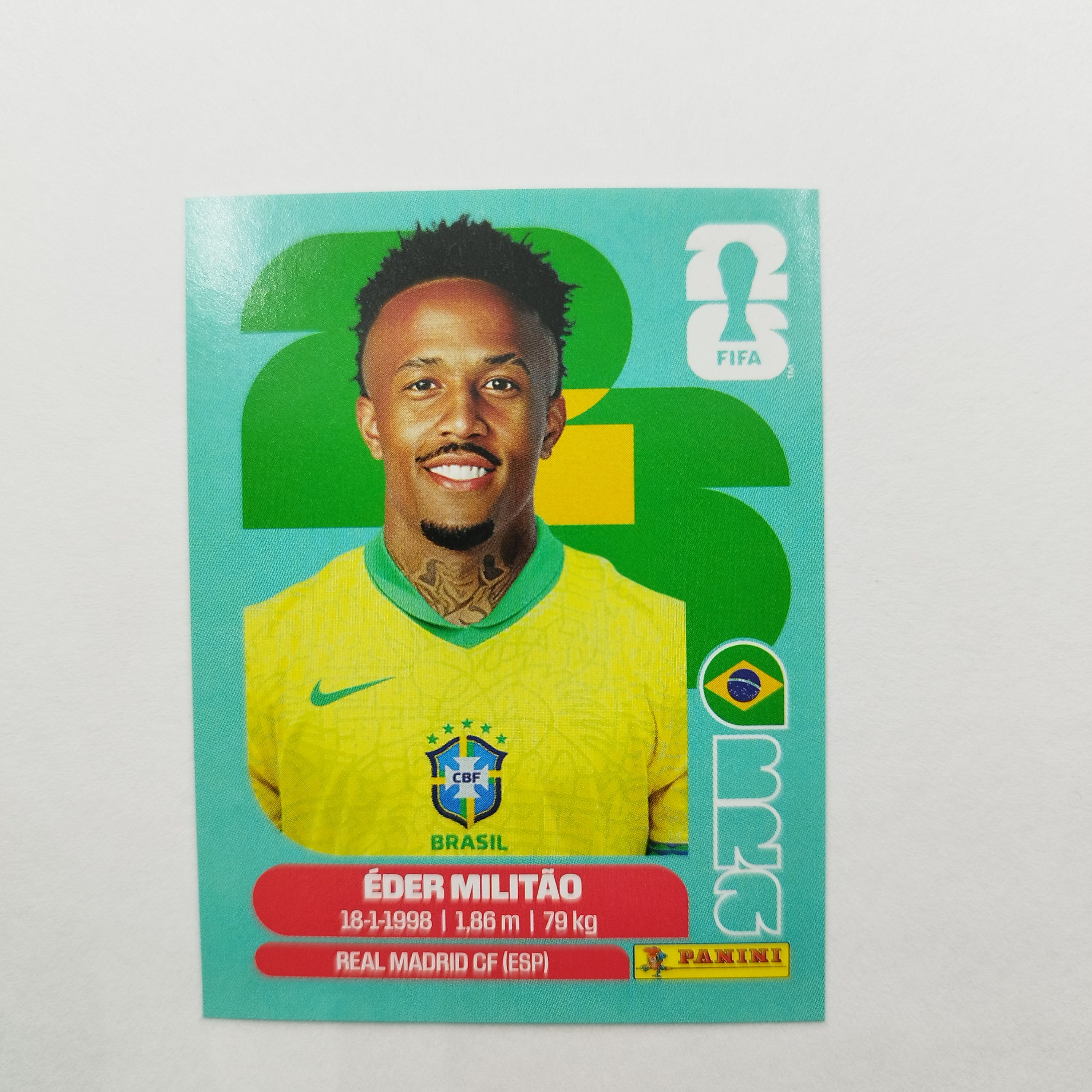 BRA 5 Éder Militão