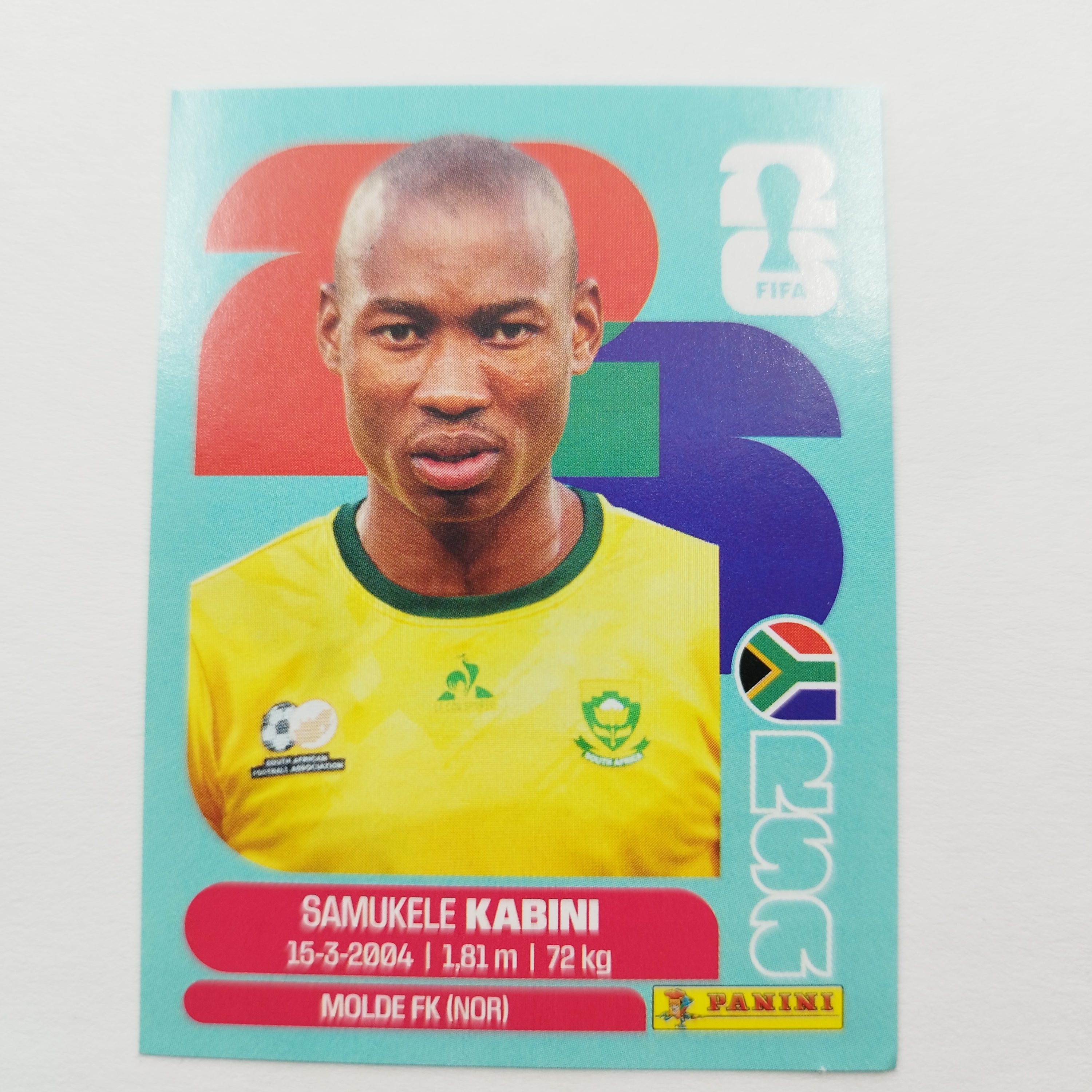 RSA 5 Samukele Kabini Sudáfrica