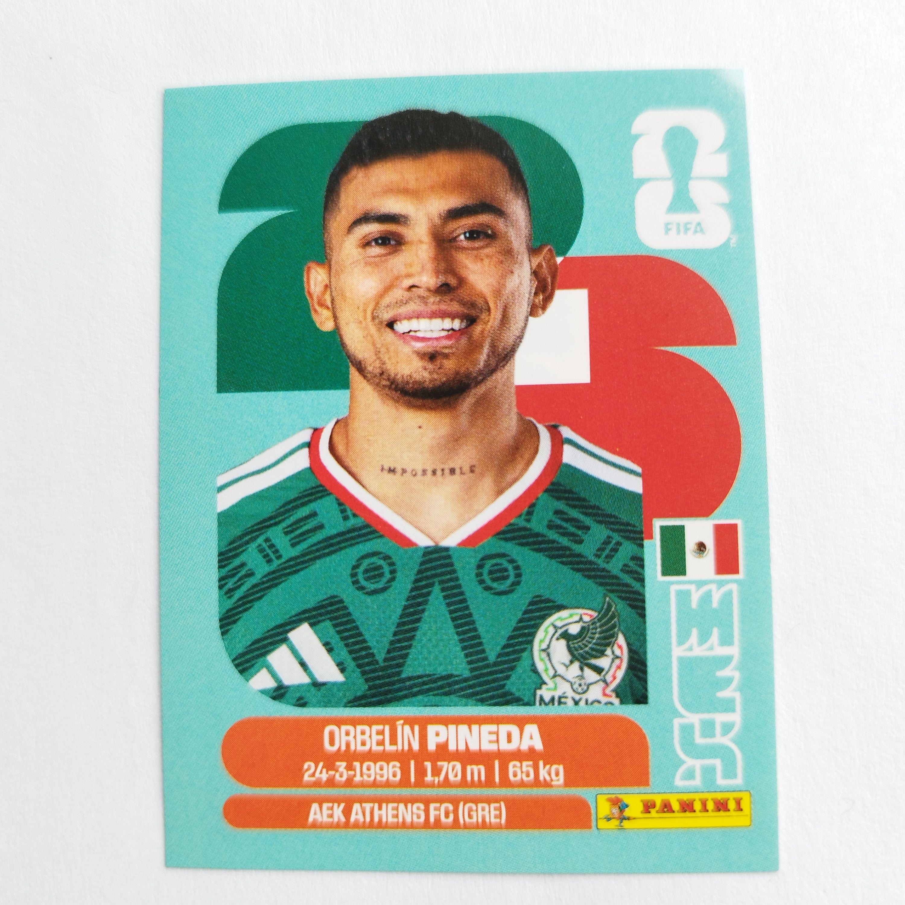 MEX 11 Orbelín Pineda México