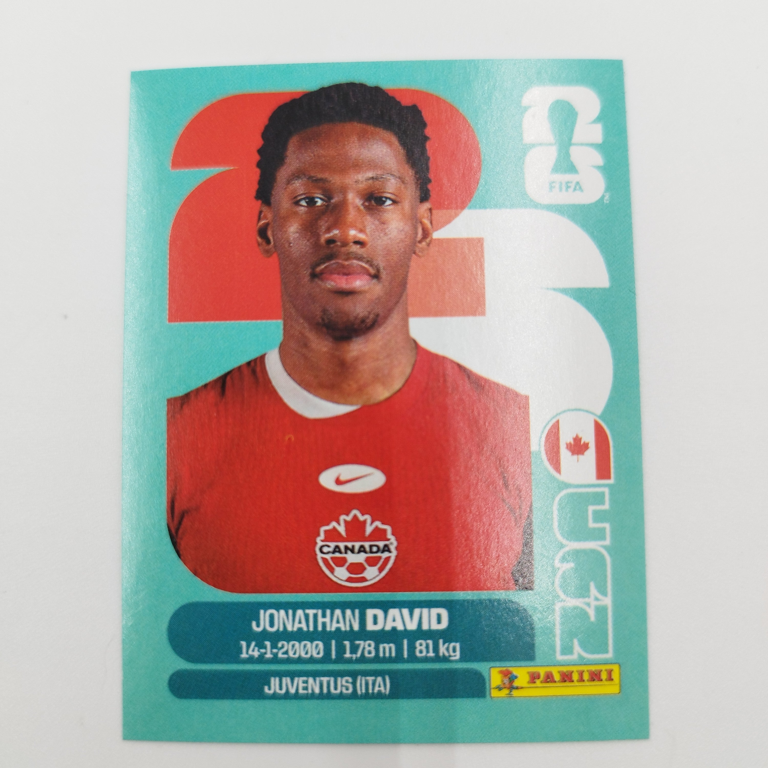 CAN 20 Jonathan David